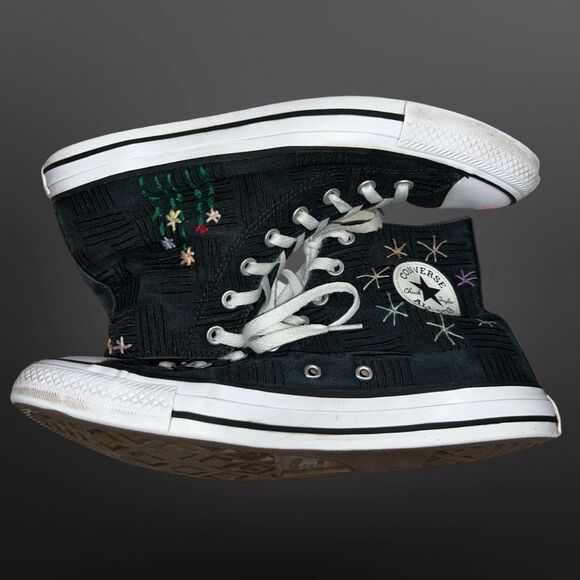 Converse Chuck Taylor All Star Hi Twisted Summer Sneakers Size 7 - Picture 6 of 9